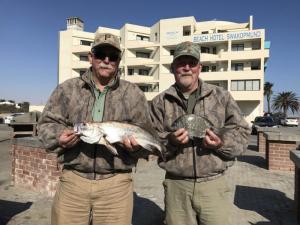 Kabeljou and blacktail fish